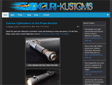 Tablet Screenshot of kourikustoms.com